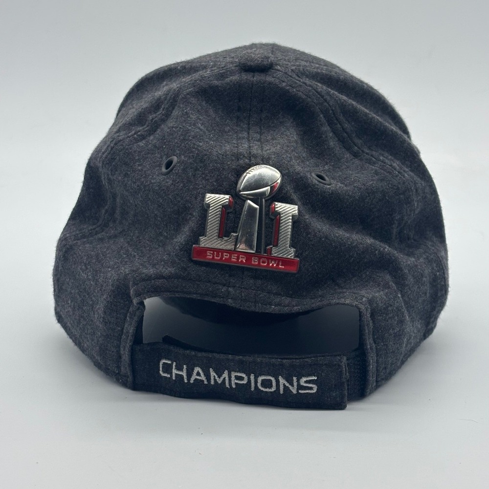 New England Patriots Super Bowl LIII Champions New Era 9FORTY Hat NFL Gray - Picture 4 of 9